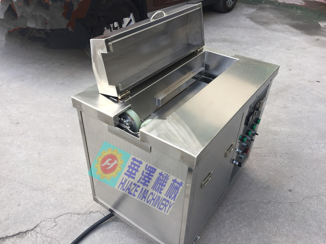 網(wǎng)紋輥超聲波清洗機